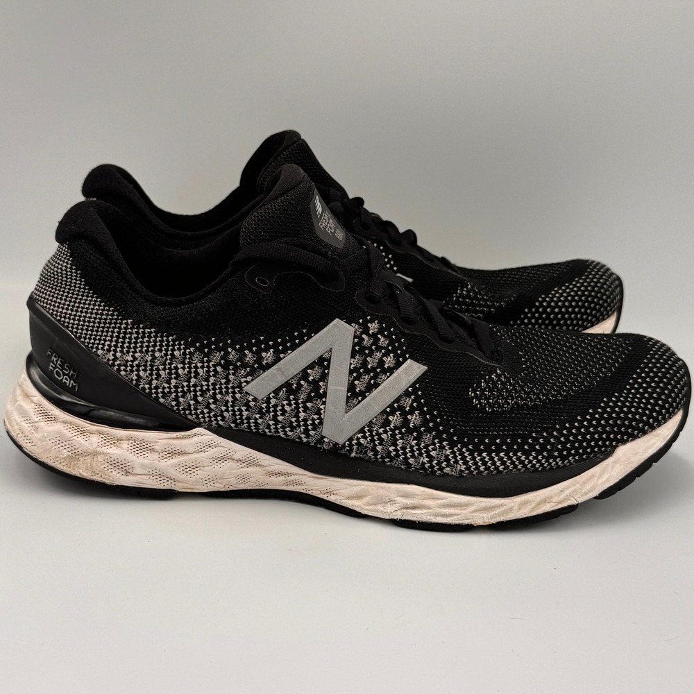 New Balance Fresh Foam 880 Black White Running Shoes W880K12 Womens 10.5 - Picture 7 of 16